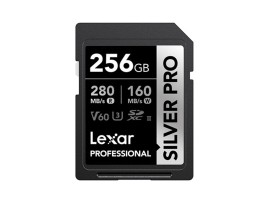 LEXAR SDcard 256GB Silver PRO SDXC UHS-II 256GB W 160MB/s R 280MB/s LSDSIPR256G-BNNNG